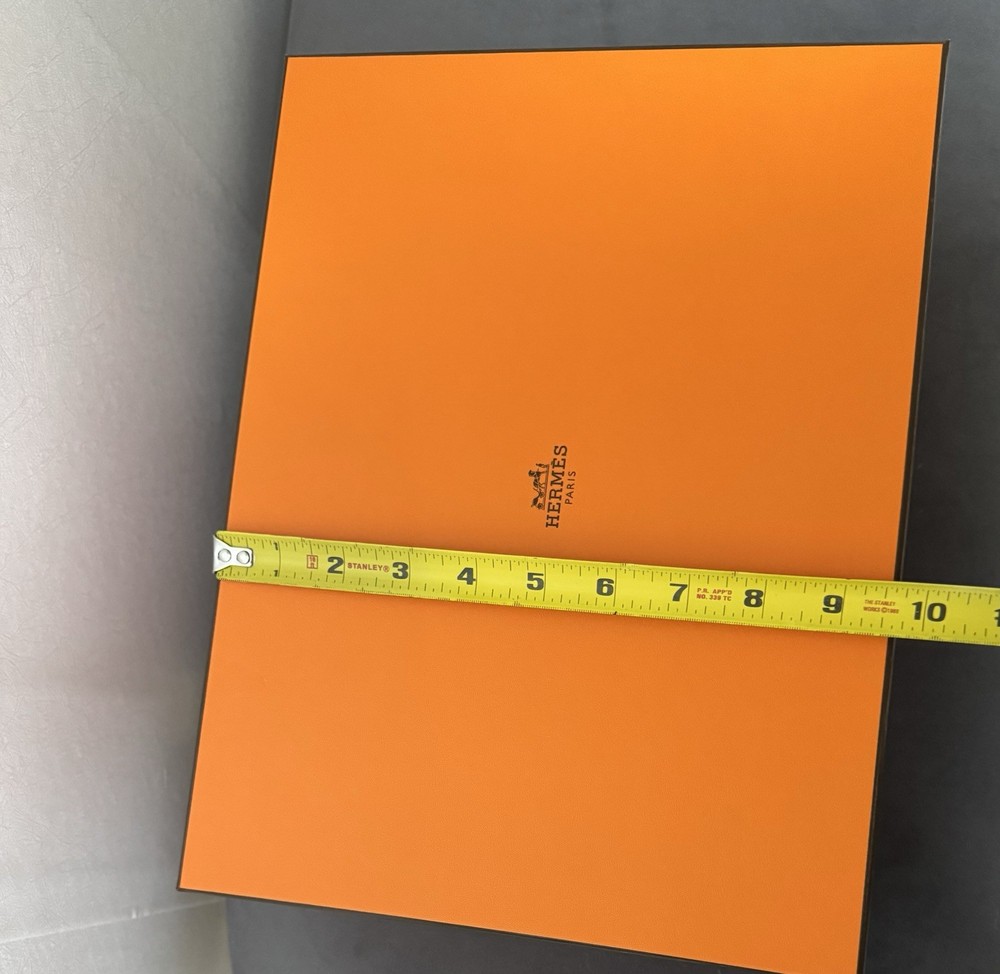 HERMES Empty Gift Box 12.75”x9.5”x4.75”