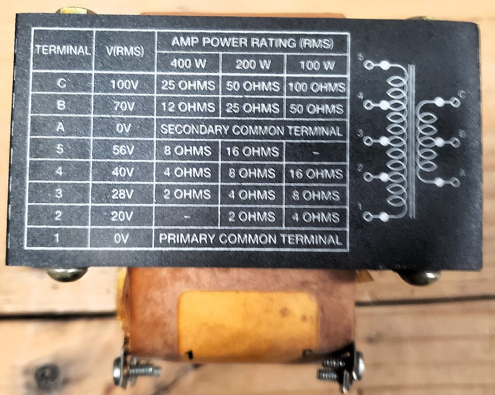 Peavey Automatch II transformer