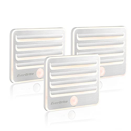 Motion Sensor Night Lights, LED Soft Warm Light, Battery Powered Auto Night