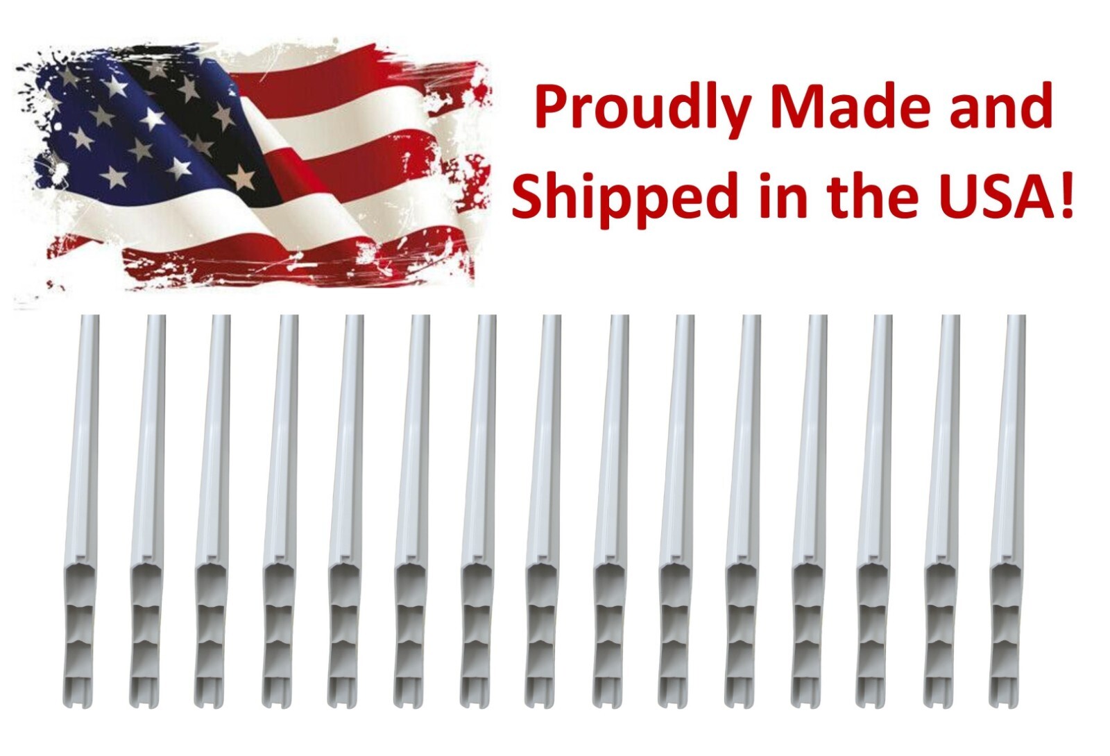 15 pack of 6ft Vinyl Privacy Fence Tongue & Groove Pickets 7/8"x62-1/4"