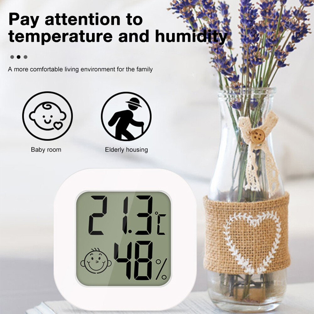 Universal Digital LCD Thermometer Hygrometer Sensor Humidity Meter Room Indoor