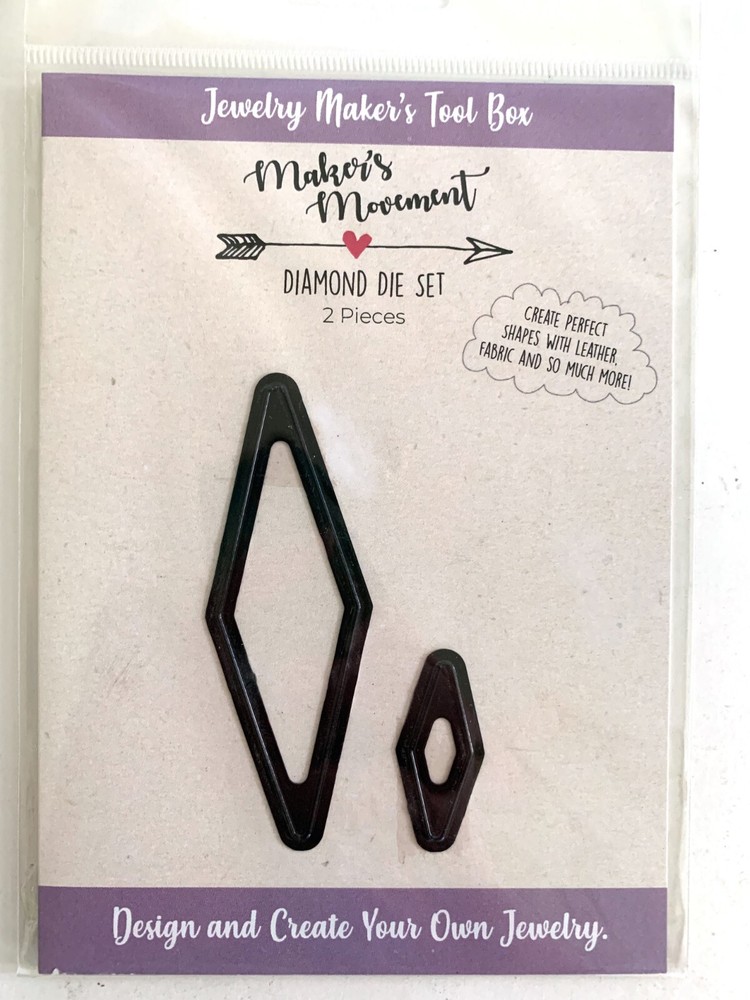6 Pkgs Jewelry Maker's Tool Box Dies 6 Shapes Multiple Sizes per Shape