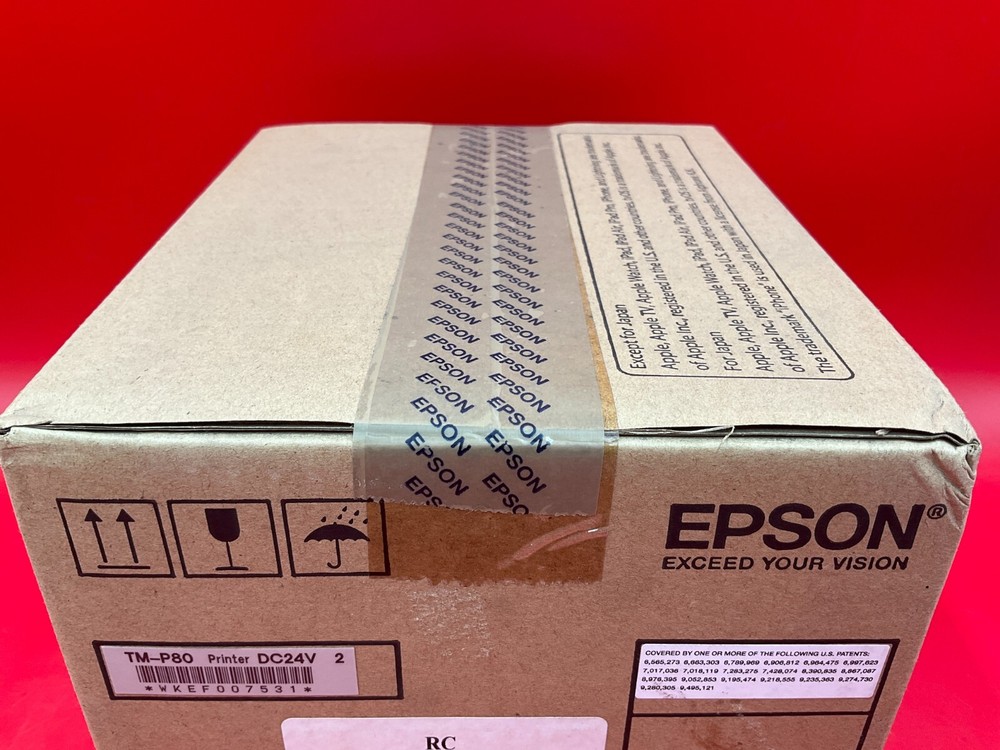 Epson TM-P80-Plus Mobile Link Wireless Receipt Printer C31CD70A9931 ✅❤️️✅