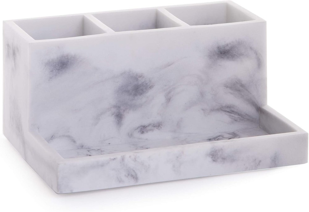| Multi pose 3 partment Organizer with Tray | Makeup Brush