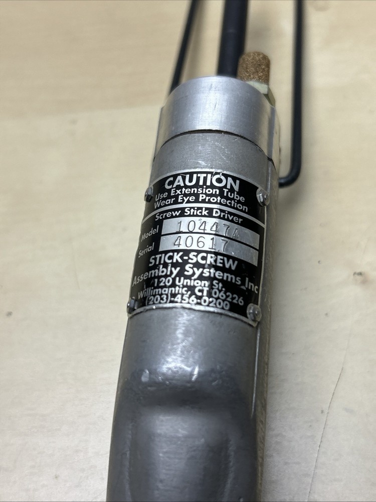 Stick-screw 10447A Inline Screw Feeder Fastener Air Tool Used Untested