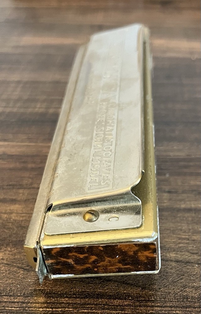 Hohner 64 Chromonica Harmonica Professional Model With Case