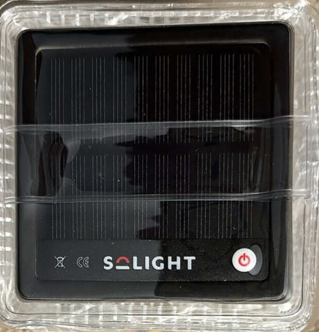 Solight Design Outdoor Solar-Powered Light, Inflatable LED Lantern - Waterpro...