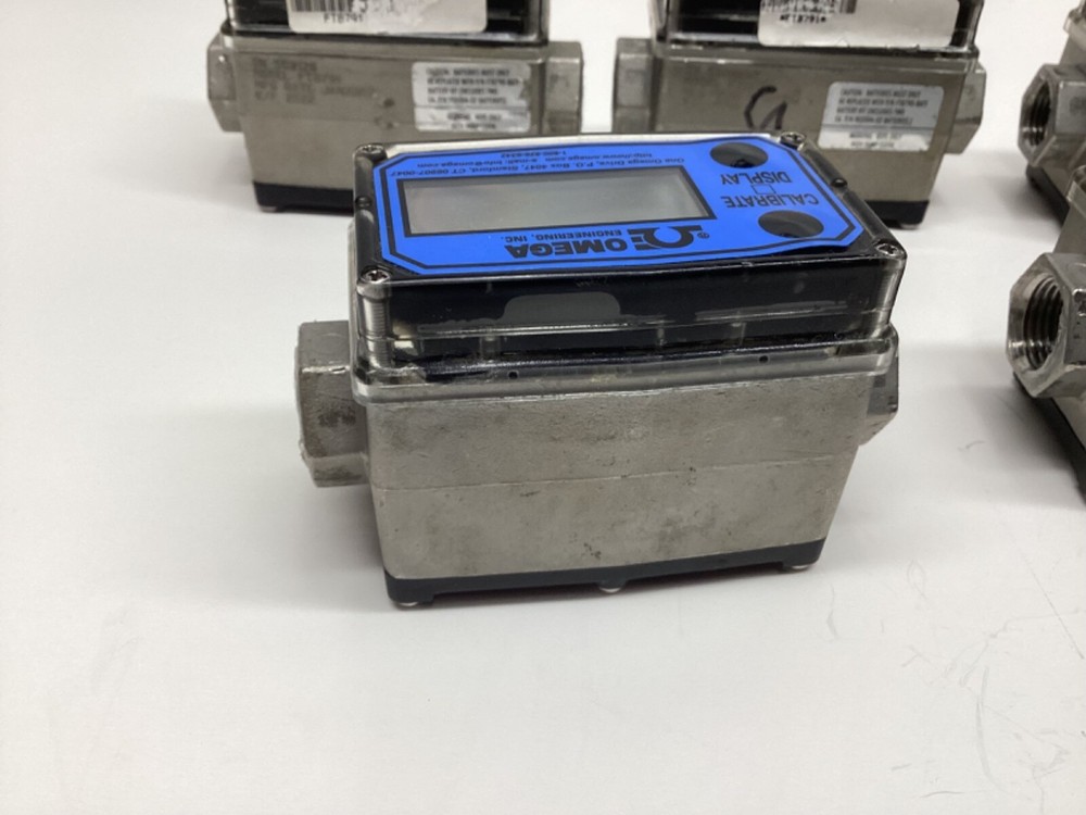 OMEGA ENGINEERING FLOW METER LCD DISPLAY FTB791 PARTS ONLY UNABLE TO TEST