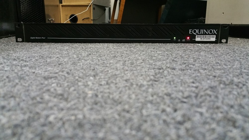 EQUINOX 790163 DIGITAL MODEM POOL UNIT