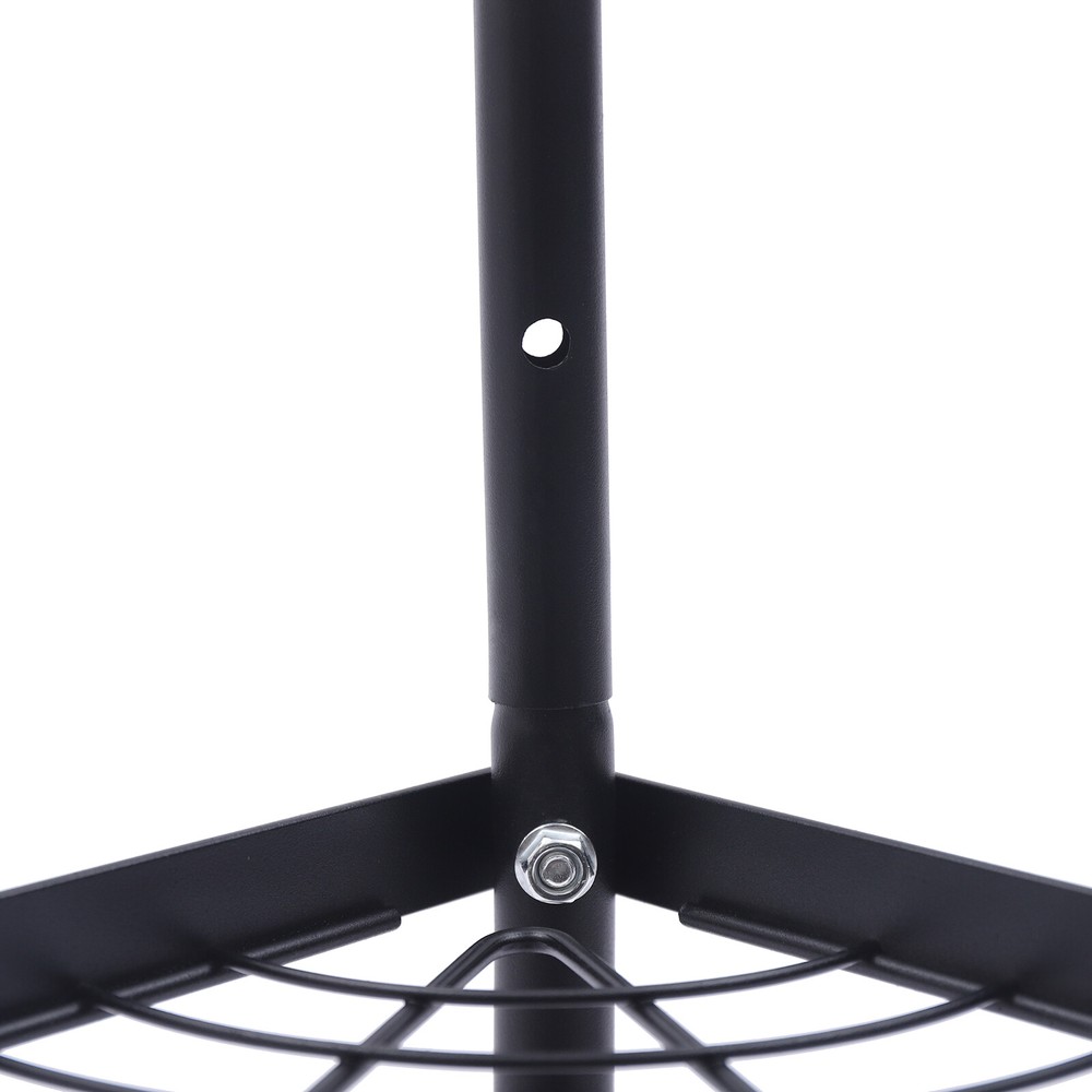 5-Tier Triangular Pot Rack - Space-Saving Kitchen Organizer for Cookware