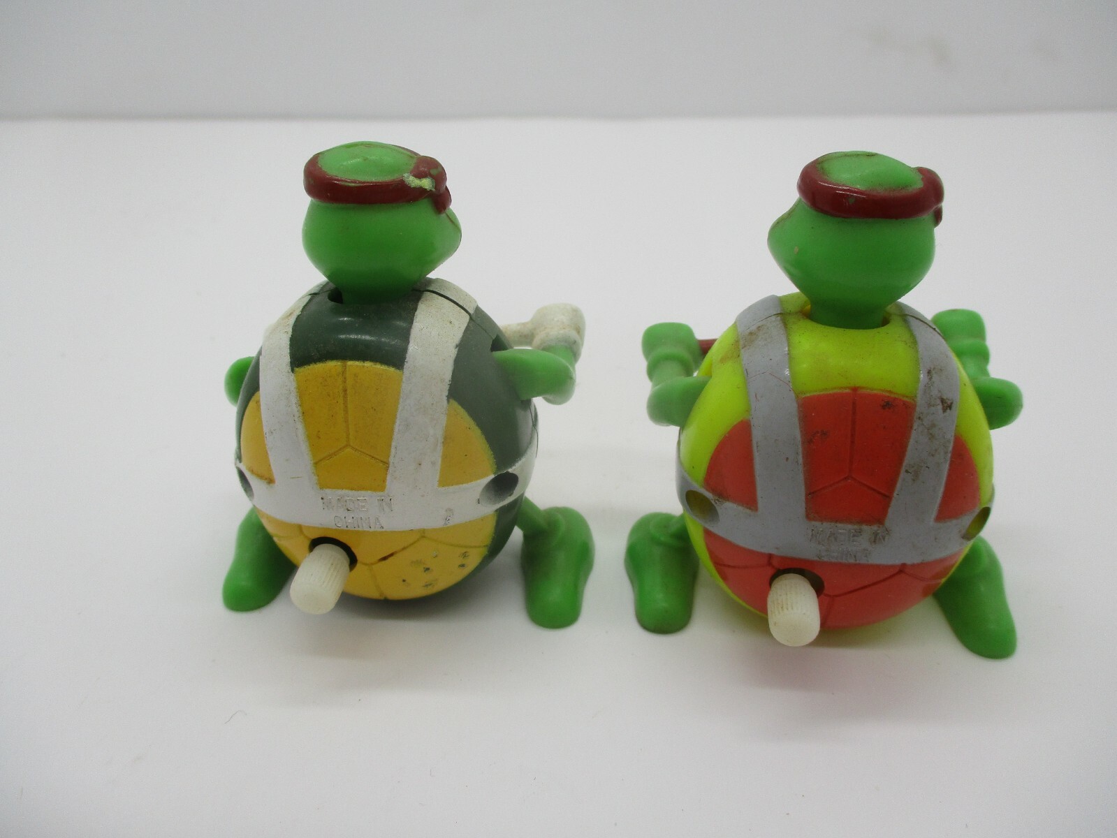 2 Wind-Up Turtles Playing Drums (which are missing)