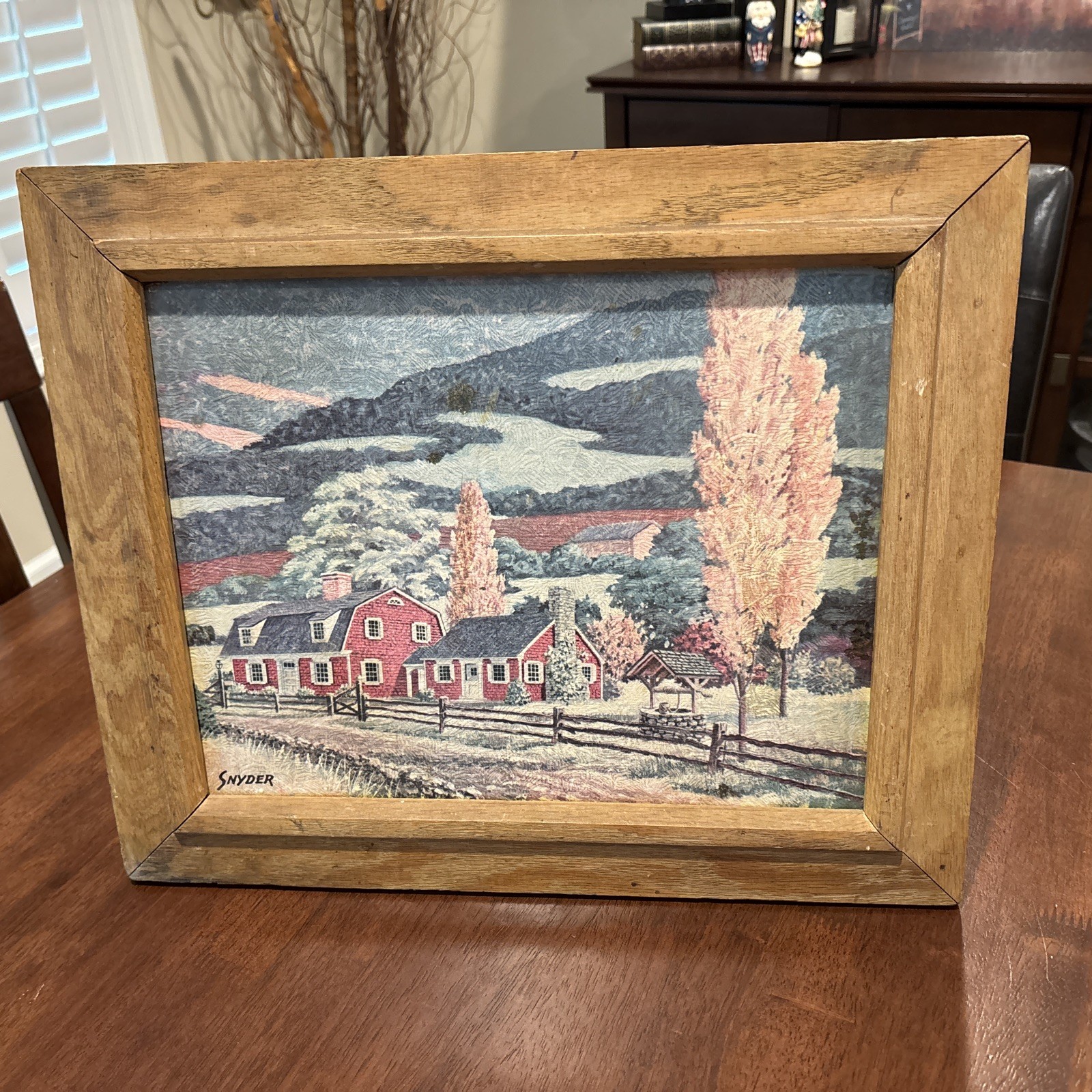 Vtg Concealed Liquor Wall Cabinet Behind Framed Picture Prohibition VIDEO music