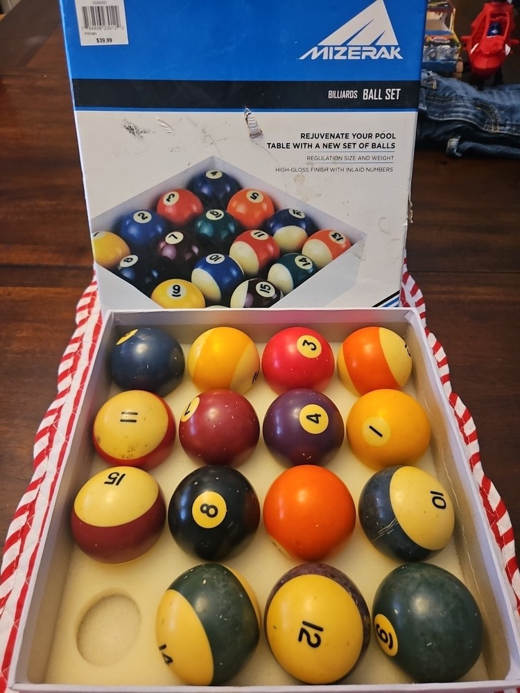 Miserak Billiards Pool Ball Set