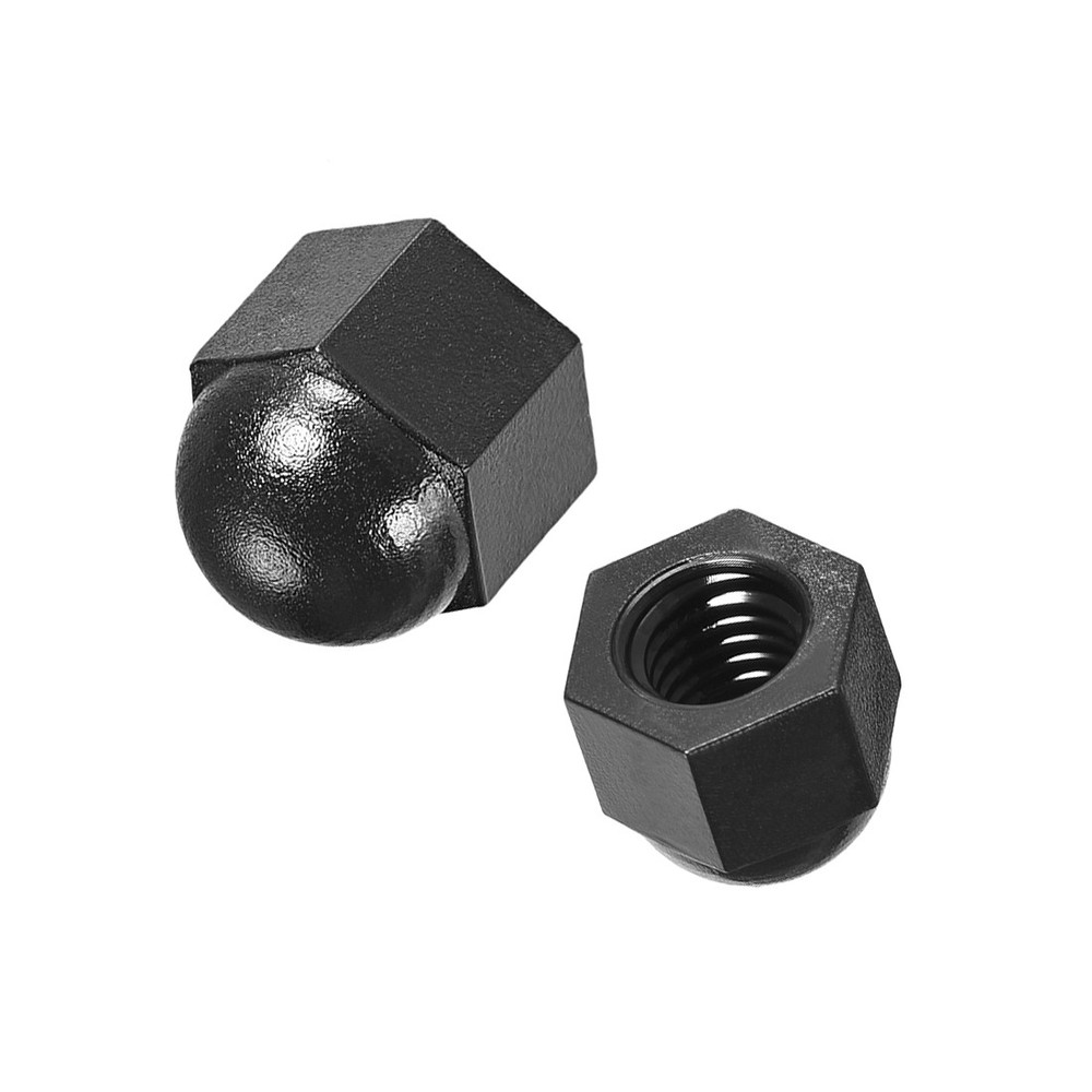 10Pack Acorn Hex Cap Nuts M6 Dome Nuts Nylon Hexagon Decorative Cap Nut