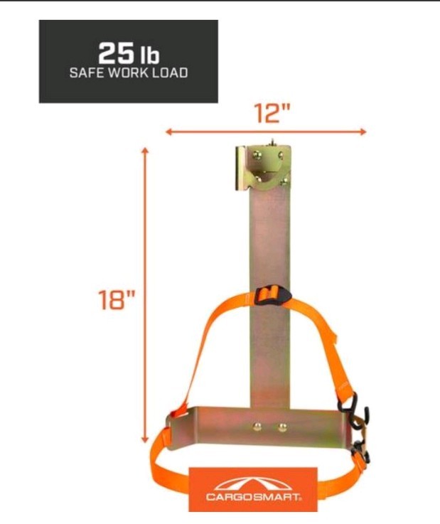 CargoSmart Hanging Landscape Tool Holder for E-Track/X-Track System