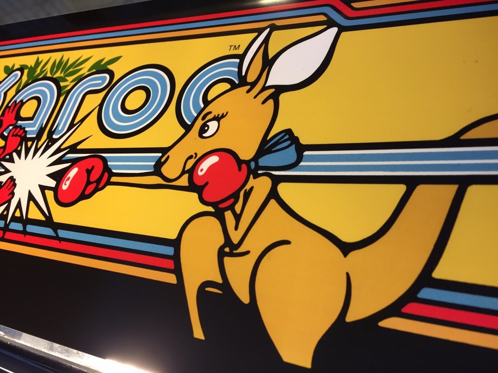Kangaroo Dedicated Arcade Marquee 23.6"x6.5"