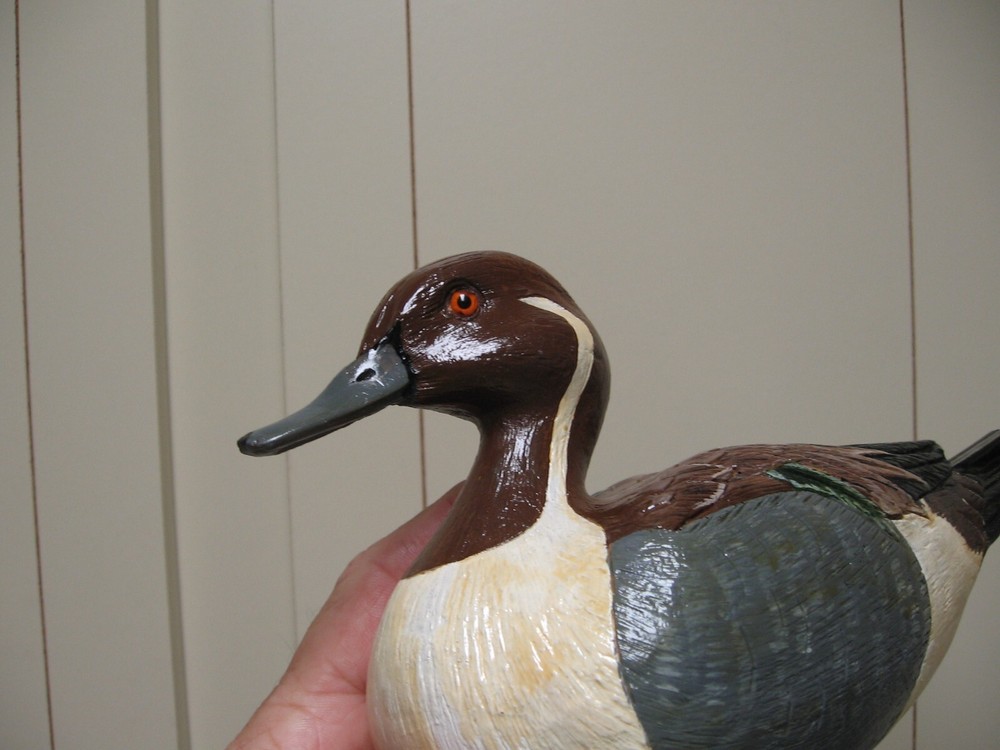 1994 Jean Bragg Hand Carved Duck 10"
