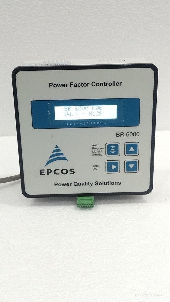 Epcos BR6000 Power Factor Controller BR6000-R06 V.5 230VAC 50/60Hz Free Shipping