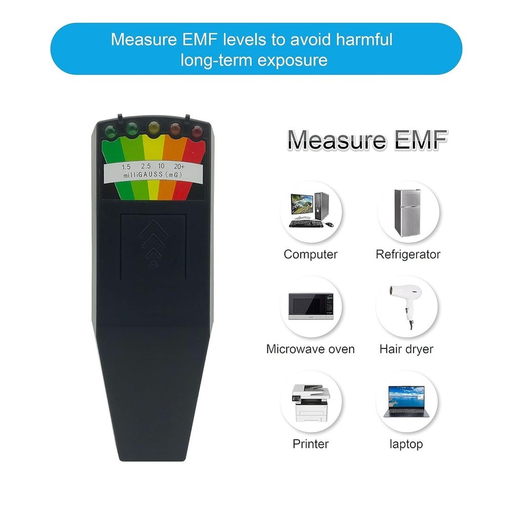 Ghost Equipment Kit, EMF Meter and 4 Pcs Motion Light Balls, Emf Meter4665