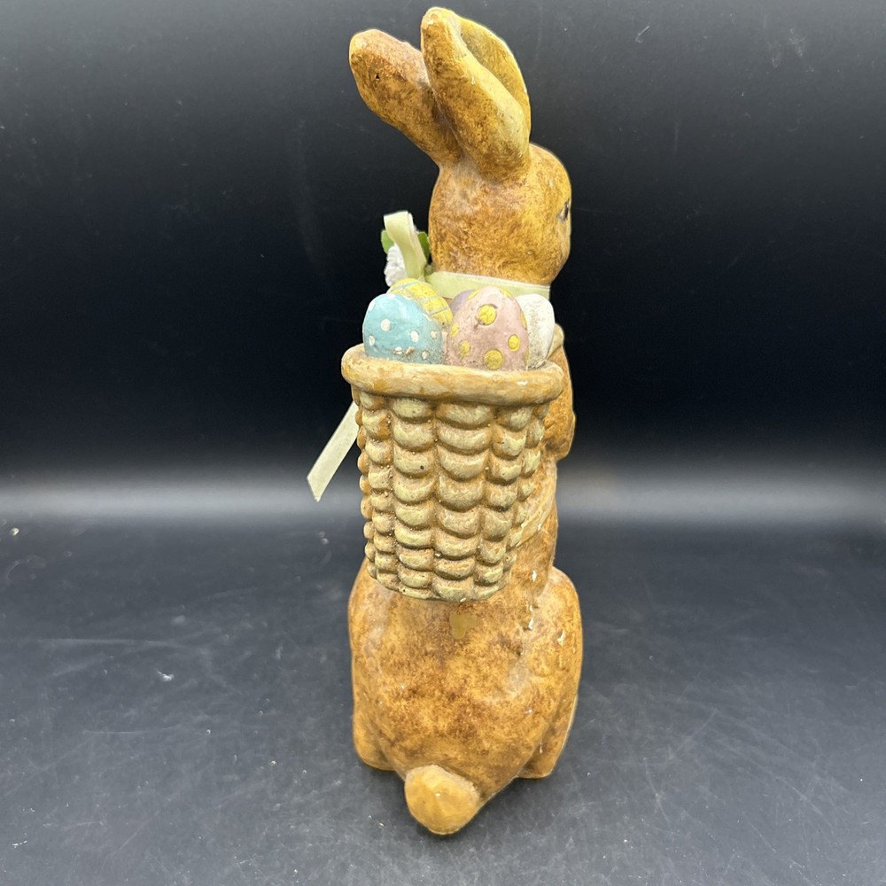 10.5” Ceramic Easter Bunny. Made In China