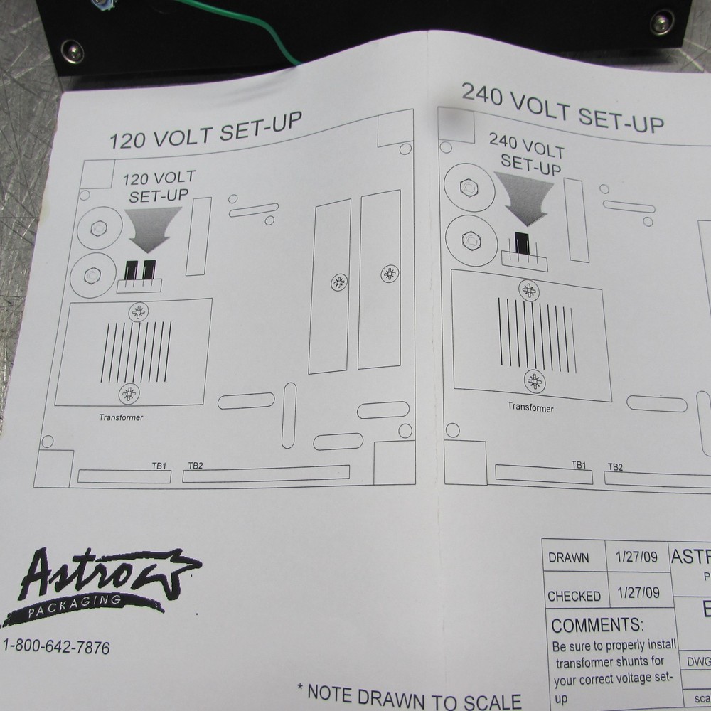 NEW! Astro Packaging ET-4 ,120/240V Pattern Controller, 77130, MAKE OFFER!