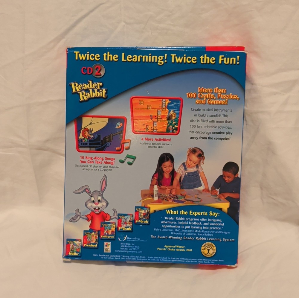 The Learning Company Reader Rabbit 1st Grade Special 2 CD Edition CD-ROM