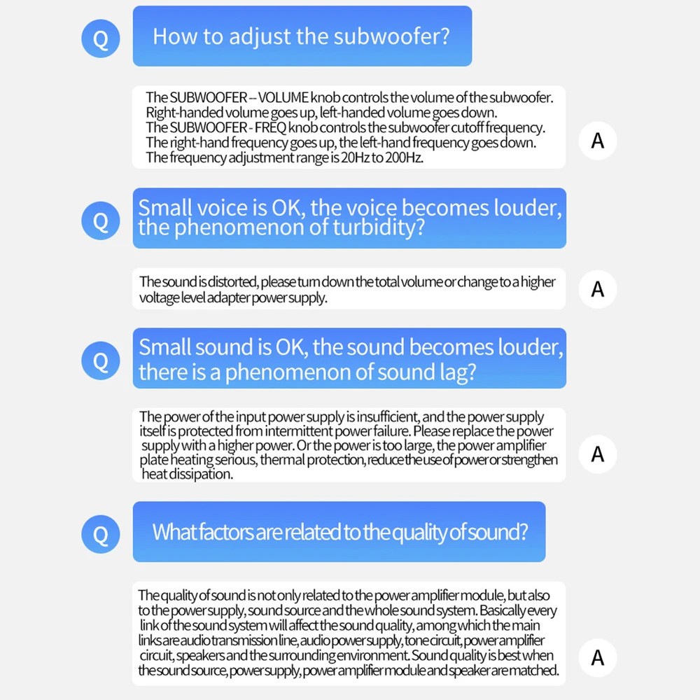 Power Amplifier Board with Bluetooth 5.0 2.1 Channel Mini Audio Amplifier Module