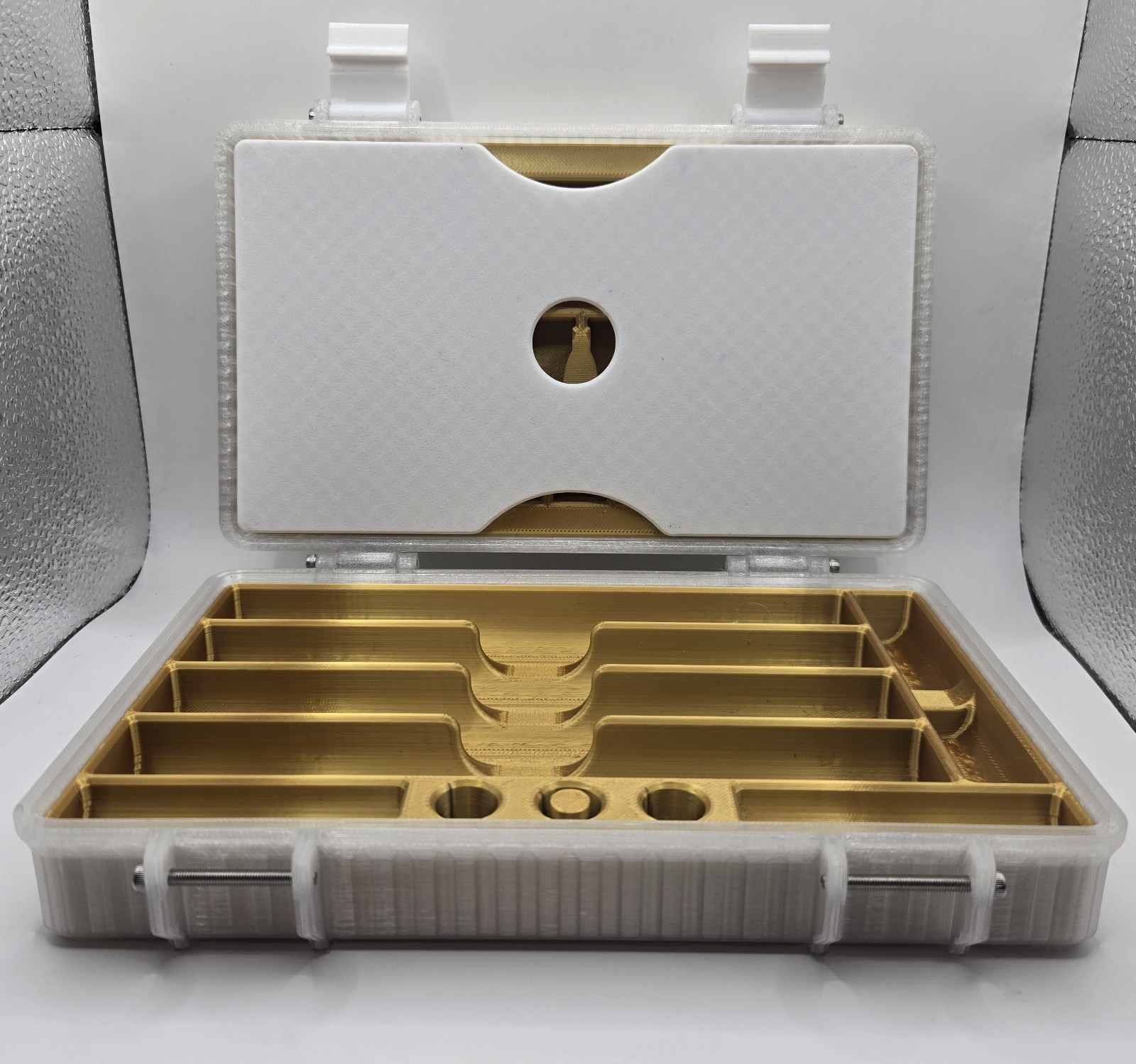 MetaTRIM 3D Printed Peptide Pen Case Reconstitution Station & Storage Organizer