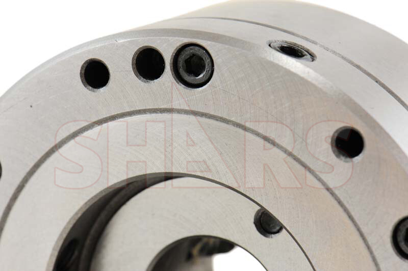 6" 3 Jaw Adjustable Self Centering Lathe Chuck + .0005 TIR Certificate NEW L[