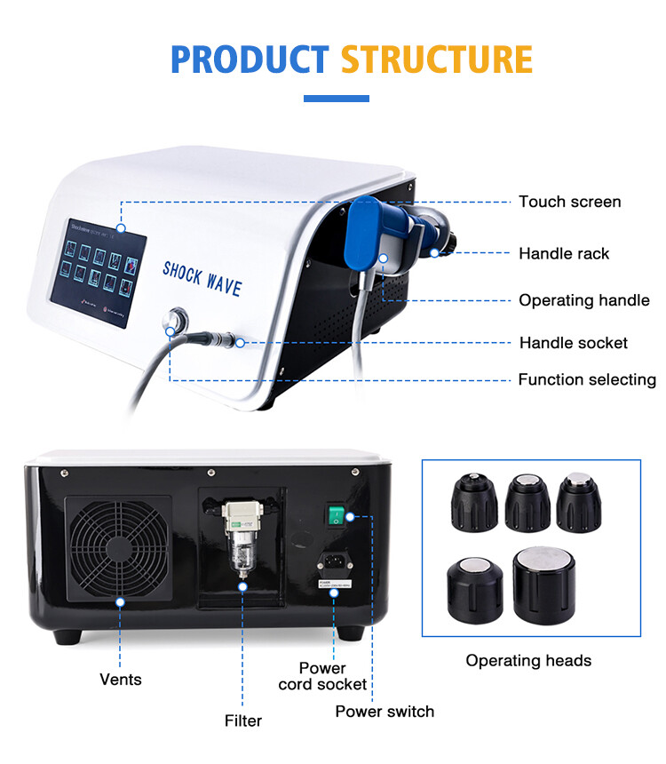 Shockwave Therapy Machine For ED Erectile Dysfunction Pain Relief Fat Reducing