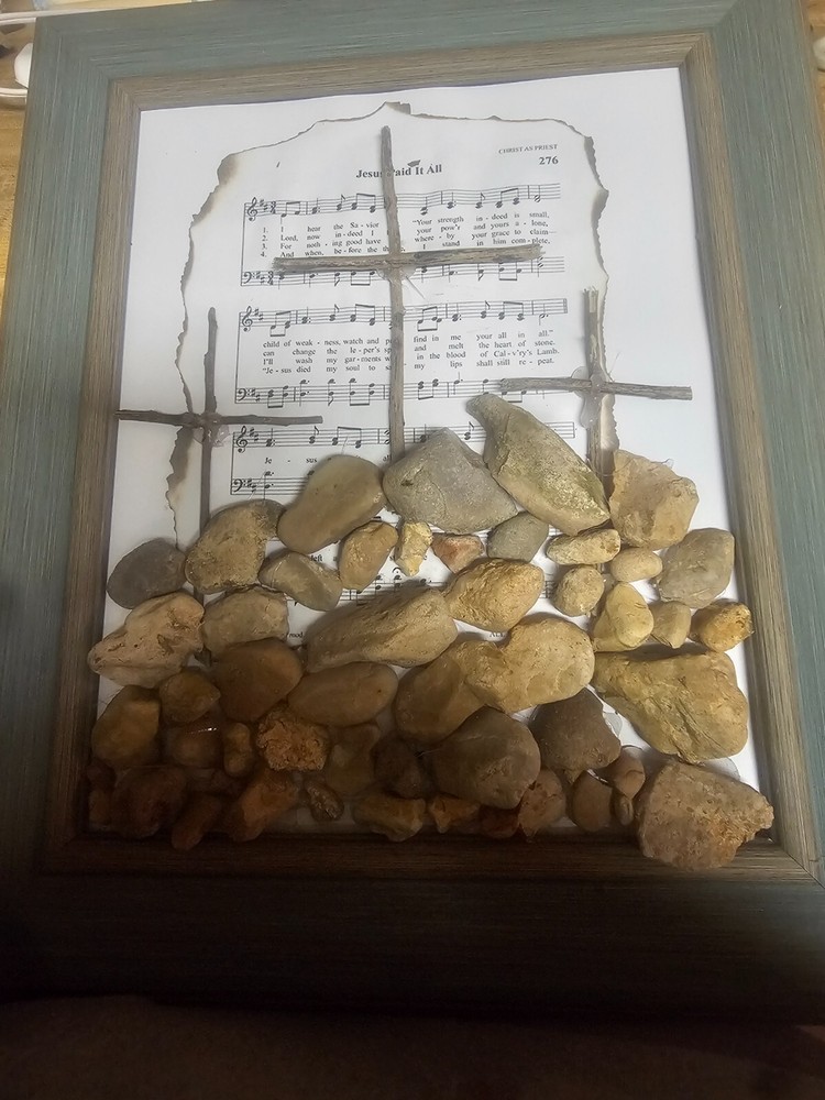 wall decor handcrafted wooden frame