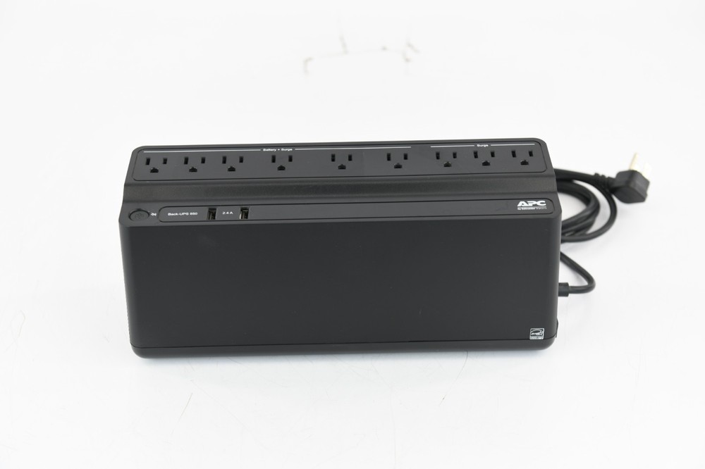APC Back-UPS 600 Battery Back Up Surge Protector - Good Used