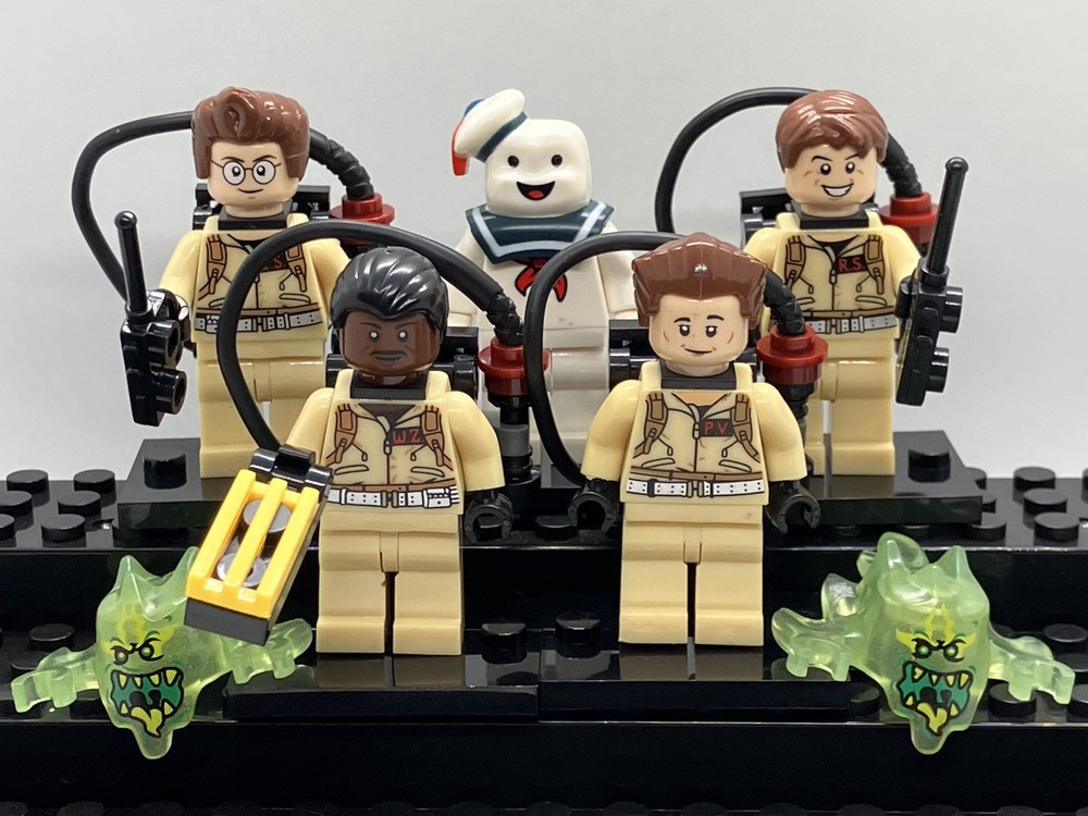 Custom Ghost Busters Mini Figure Set Of 5