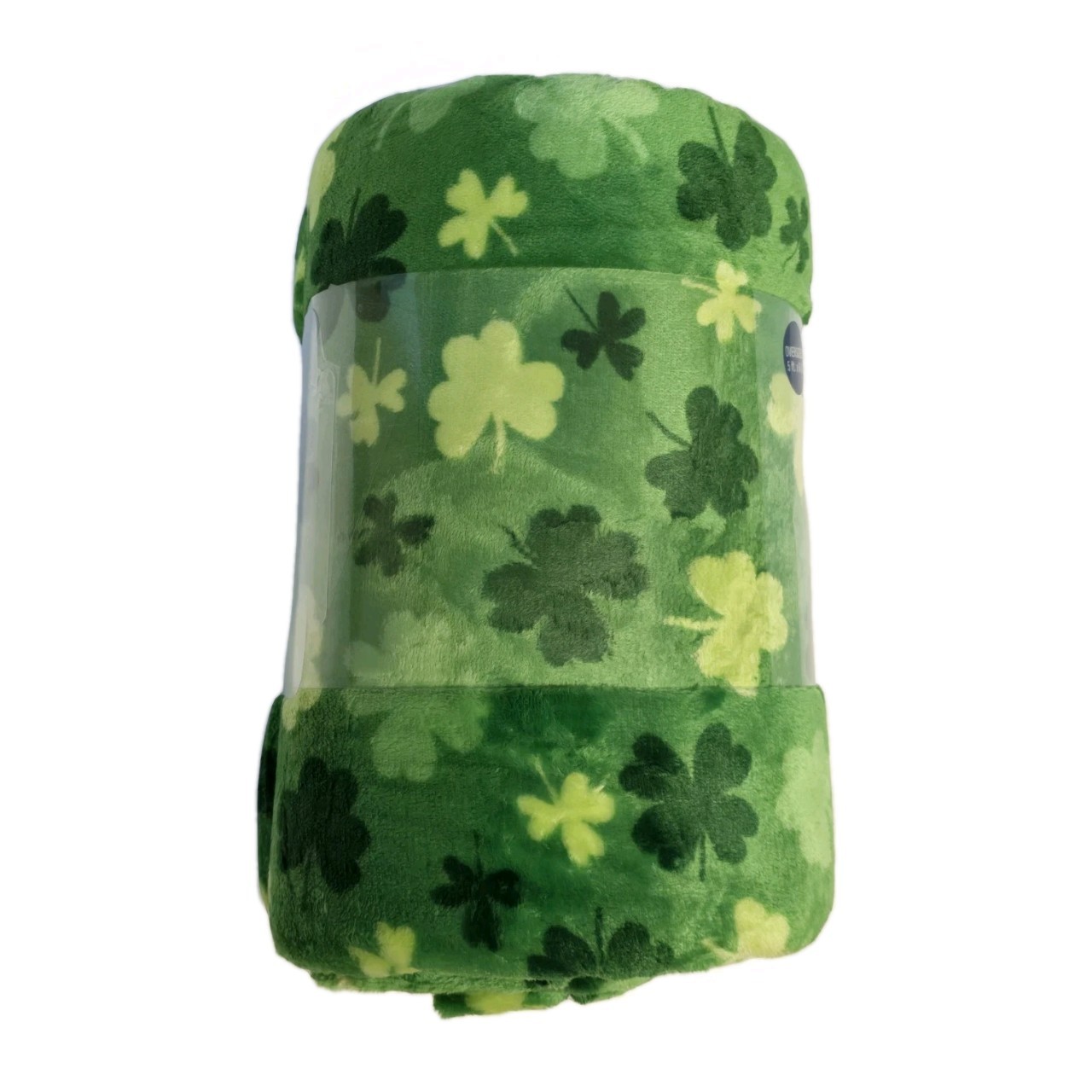 St. Patrick’s Day Clovers The Big One Oversized Soft Throw 5'x6' Plush Blanket