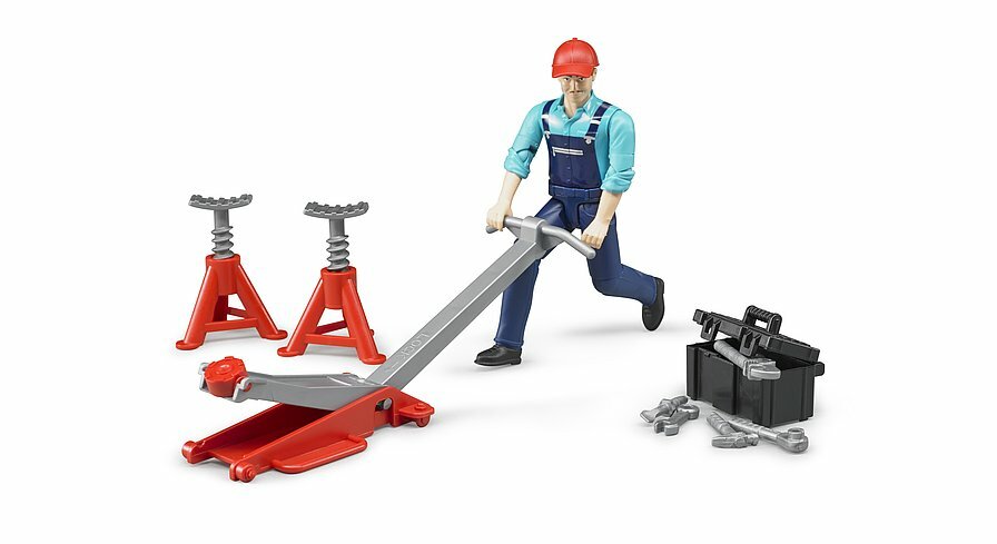 Bruder 62100 Garage Equipment Figure - Set