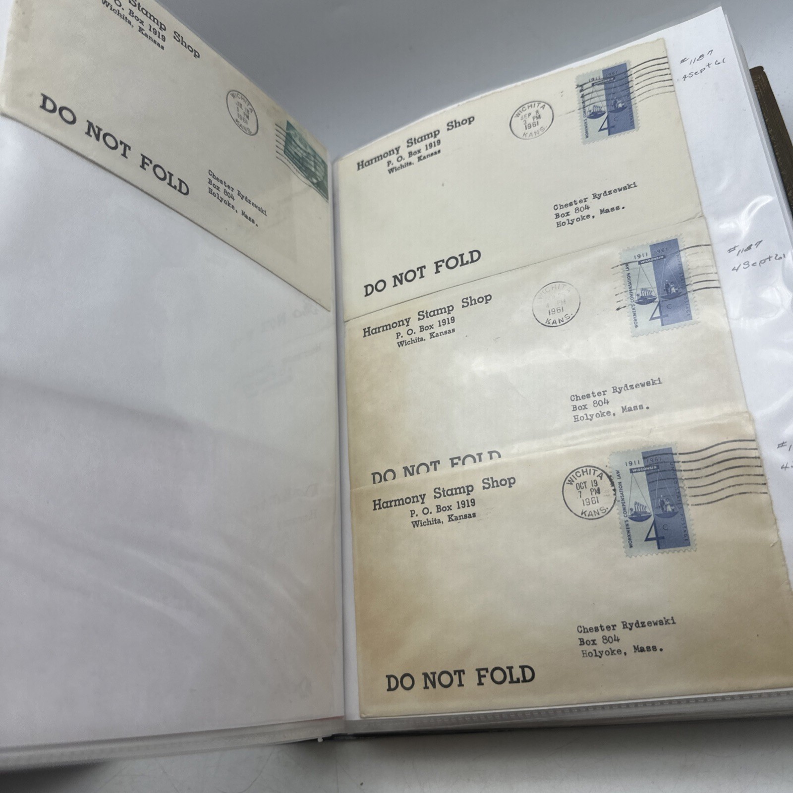 Vintage Stamp Covers Letters Lot 1960-1965 Postal History Collection (AA44)