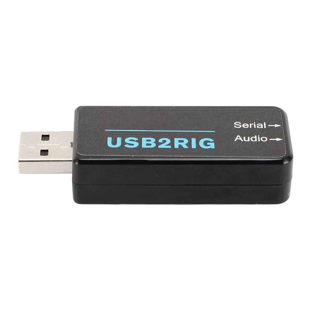 USB Sound Card Audio&Serial Ports Integrated Digital Modes Interface USB2RIG