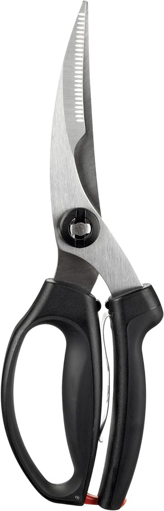 Spring-Loaded Poultry Shears, Heavy-Duty Kitchen Scissors for Cutting Chicken