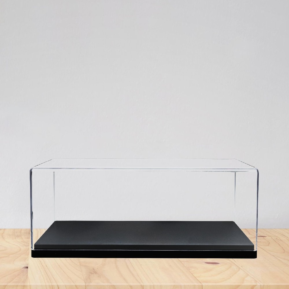 Acrylic Display Case Model Car Showcase Crafts with Base Collection Display