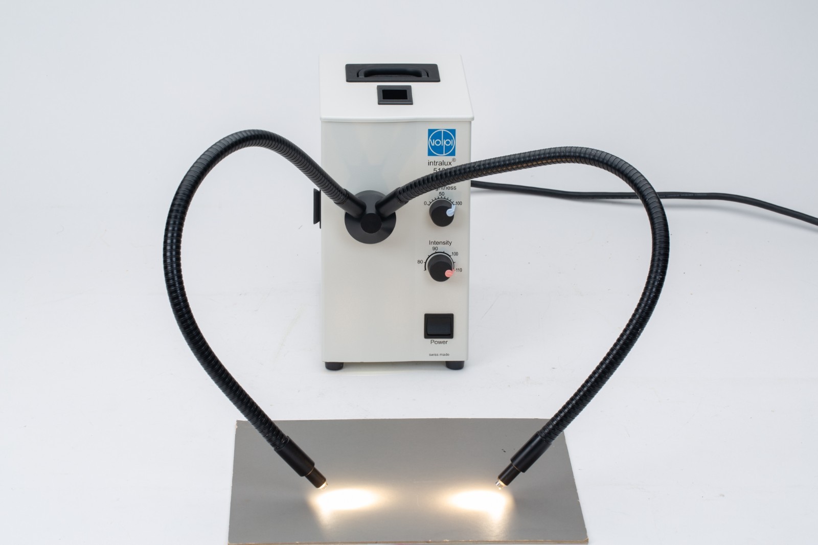 Volpi Intralux 5100 Cold Light Source with Bifurcated Gooseneck Light Guide