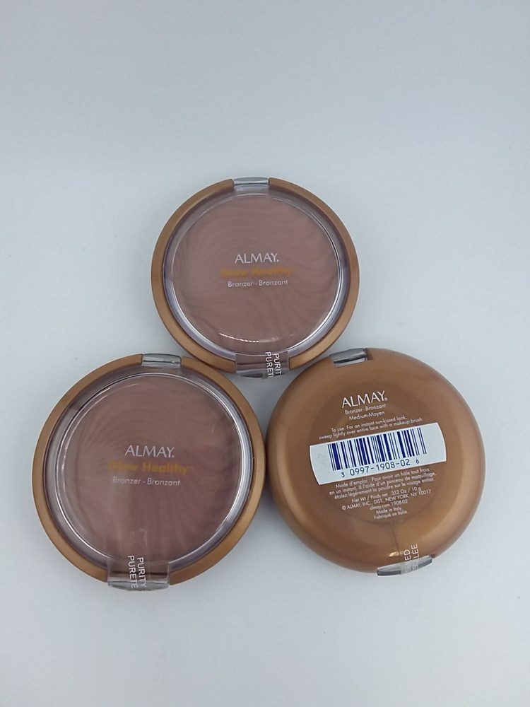 x3 Almay Glow Healthy Bronzer Medium