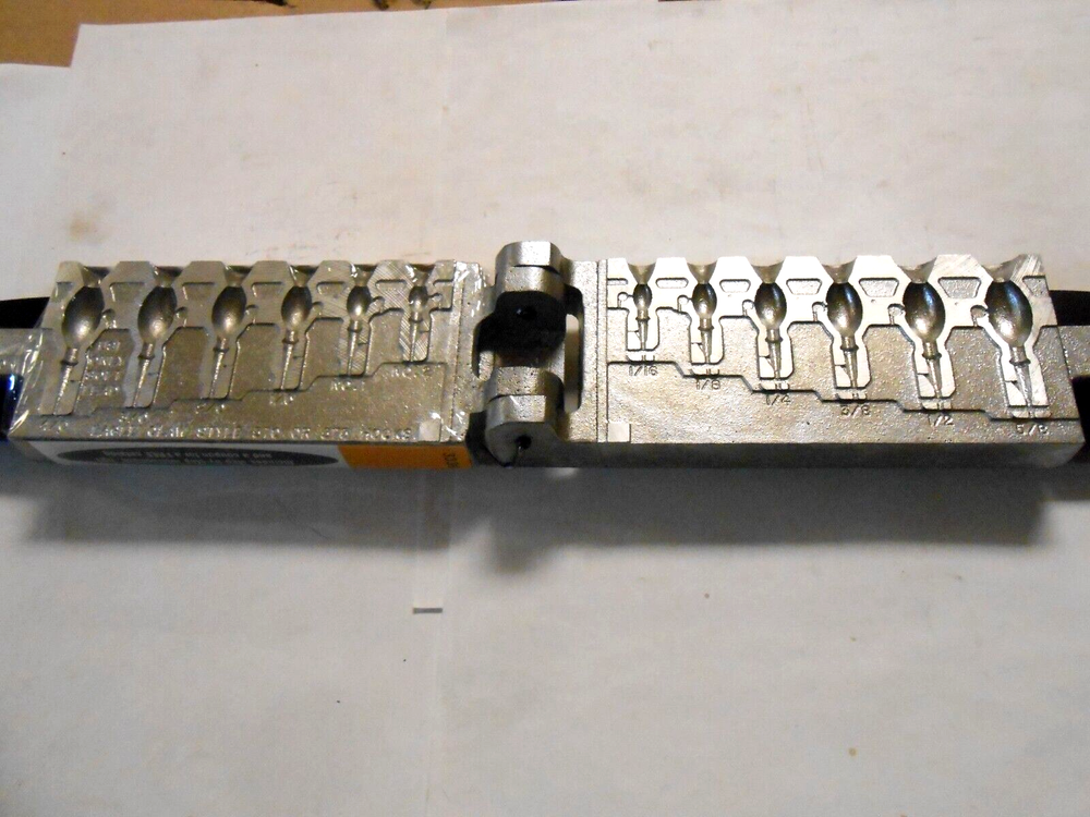 3330 DO-IT Egg Head Jig Mold 1/16 - 5/8 oz