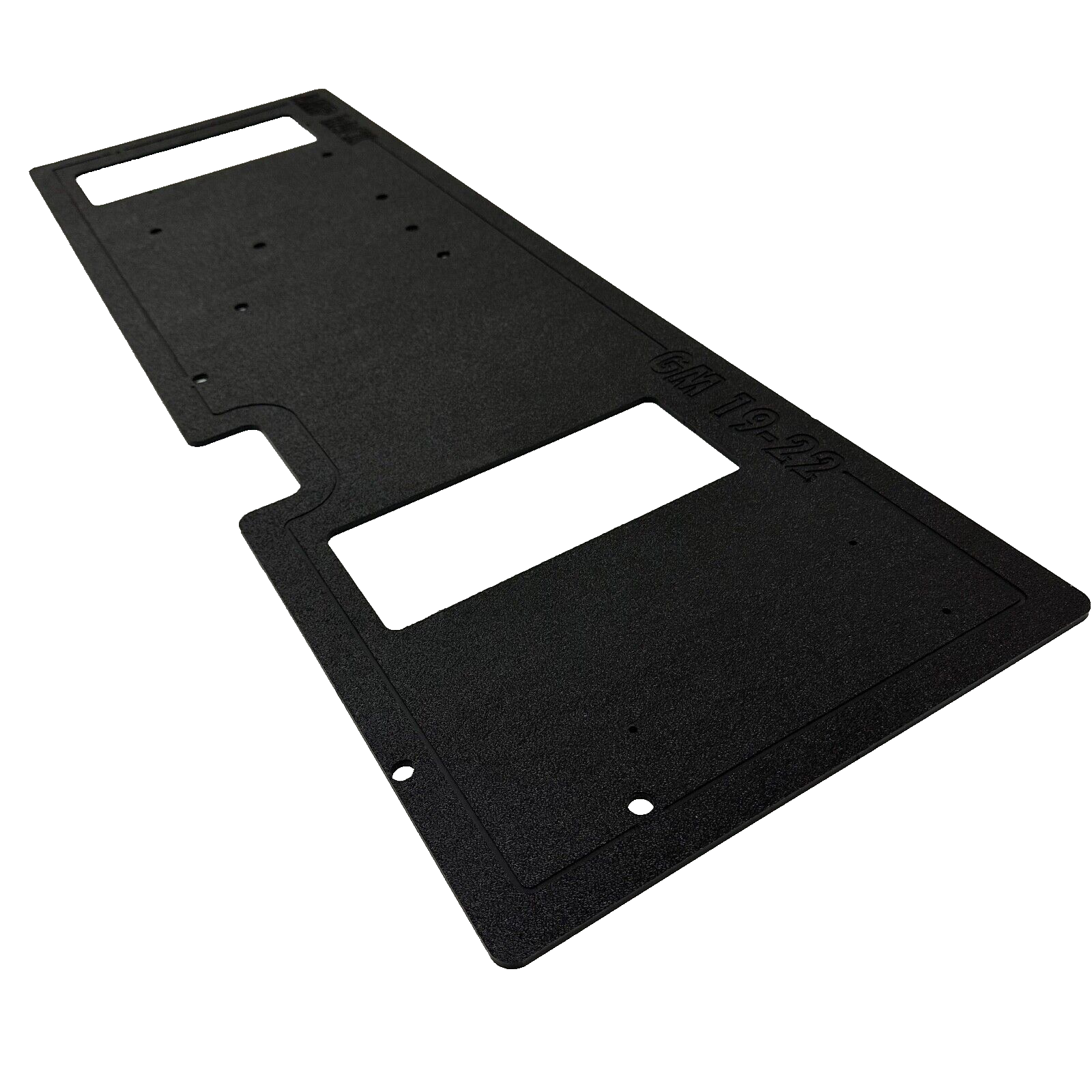 19-23 GM Truck Silverado Sierra Custom Made Amplifier Rack 1/4 Abs Plastic