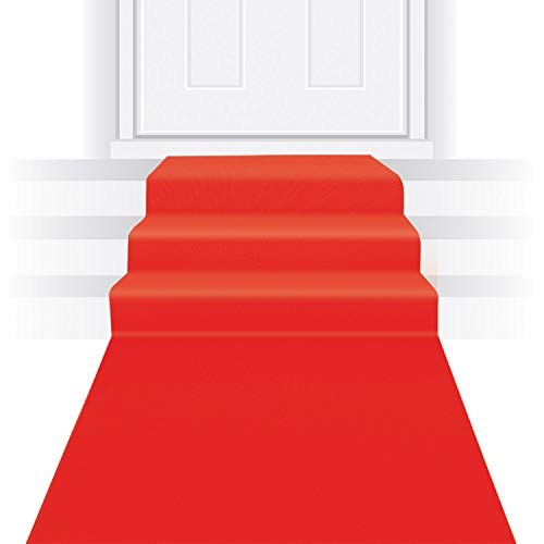 carpet aisle runner 24-Inch by 15-Feet Red