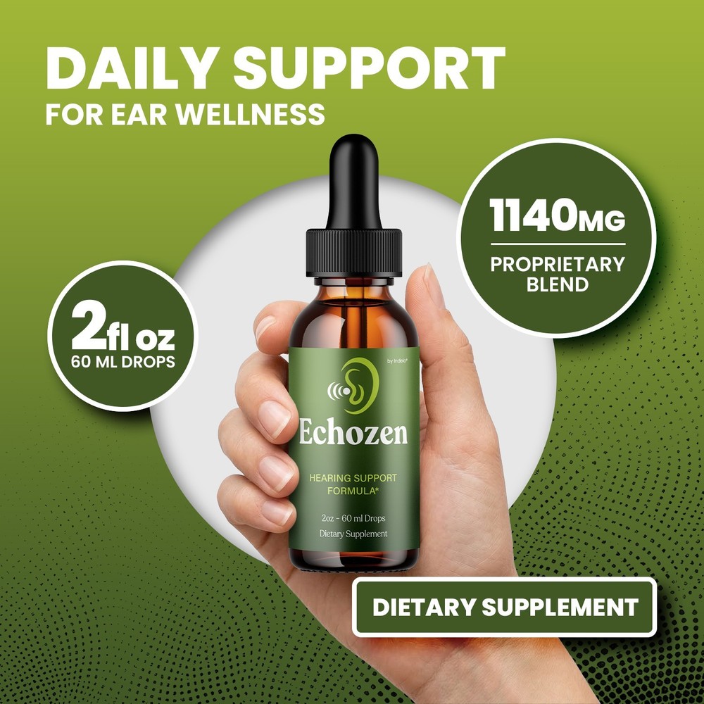 (5 Pack) Echozen – Echo Zen Liquid for Healthy Ear Drops Support Supplement
