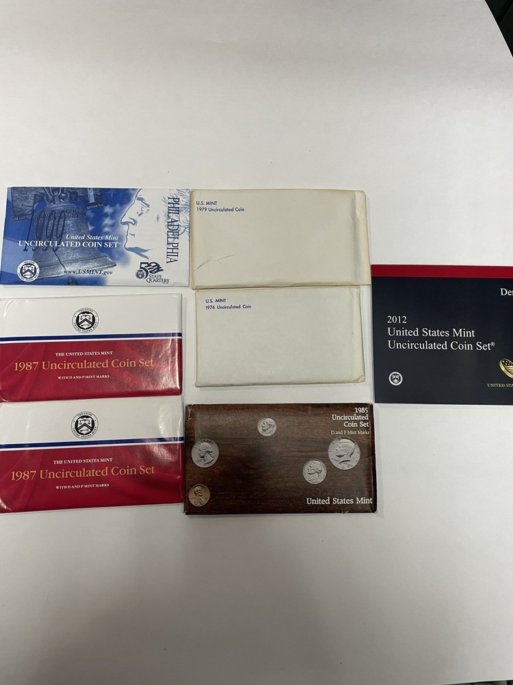 US Mint Uncirculated Sets Lot - see description for years