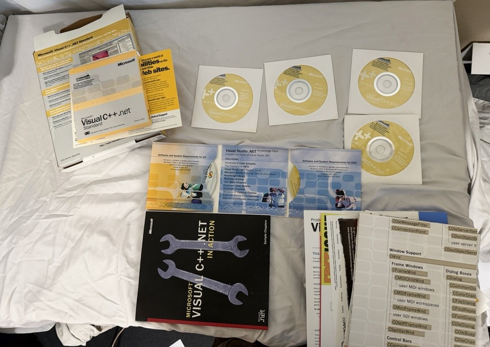 Microsoft Visual C++ Studio .NET 2002 Standard