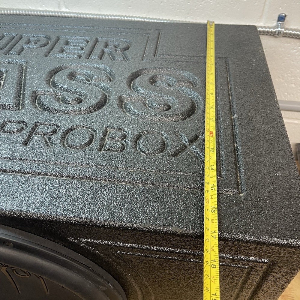 Super Bass Pro Box Model With Soundstream Speaker
