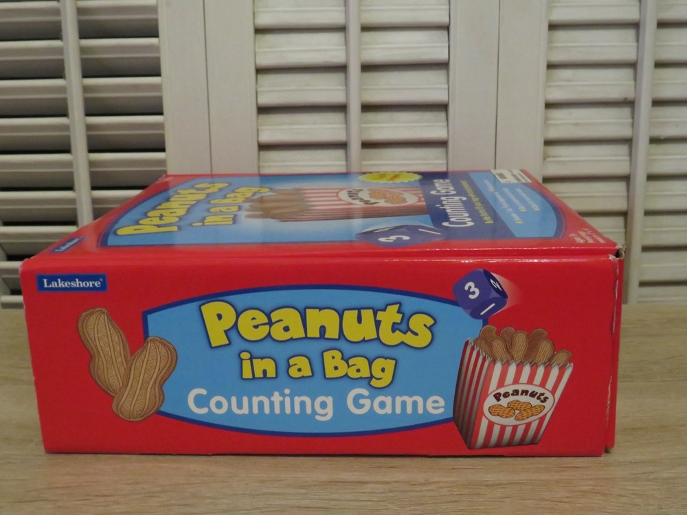Lakeshore PEANUTS IN A BAG Counting Game ~ Math ~ Educational ~ Fun
