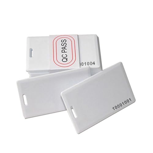 10 Pack 26 Bit Proximity Clamshell Cards for Keyless Entry Access Control System